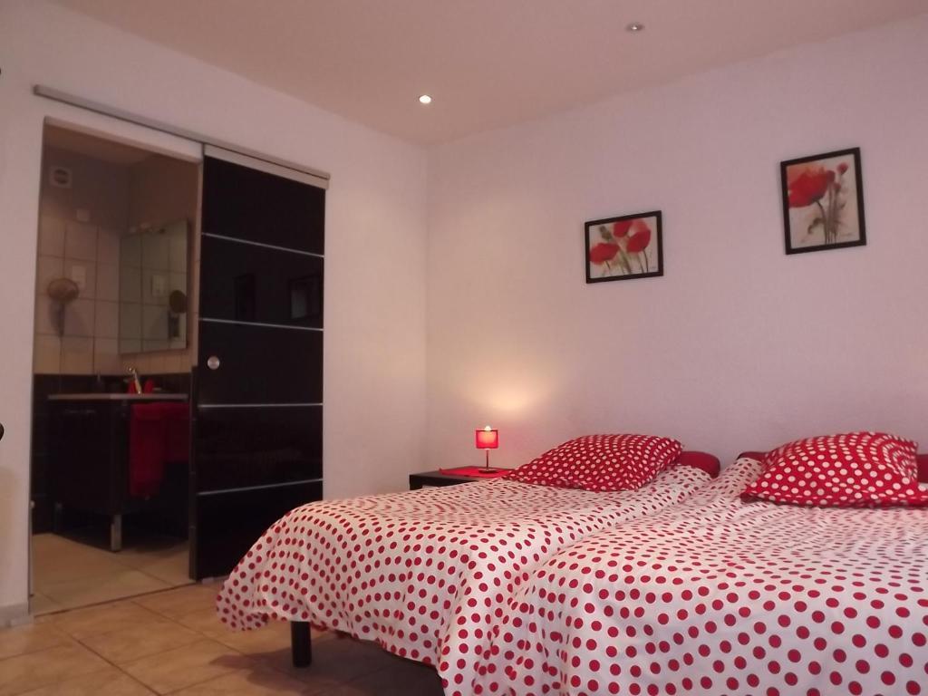 Chambres d'hôtes- Le Pré aux Ânes Albon Habitación foto